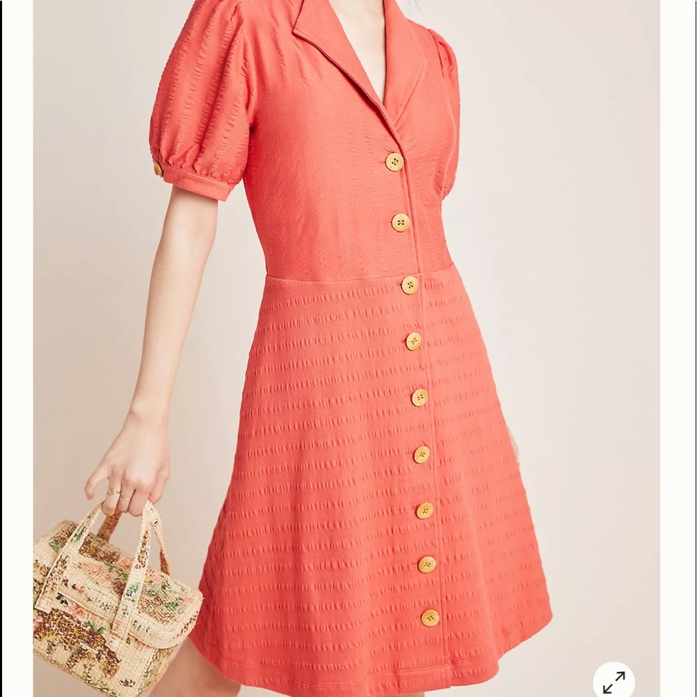 Maeve by Anthropologie button up dress NWT